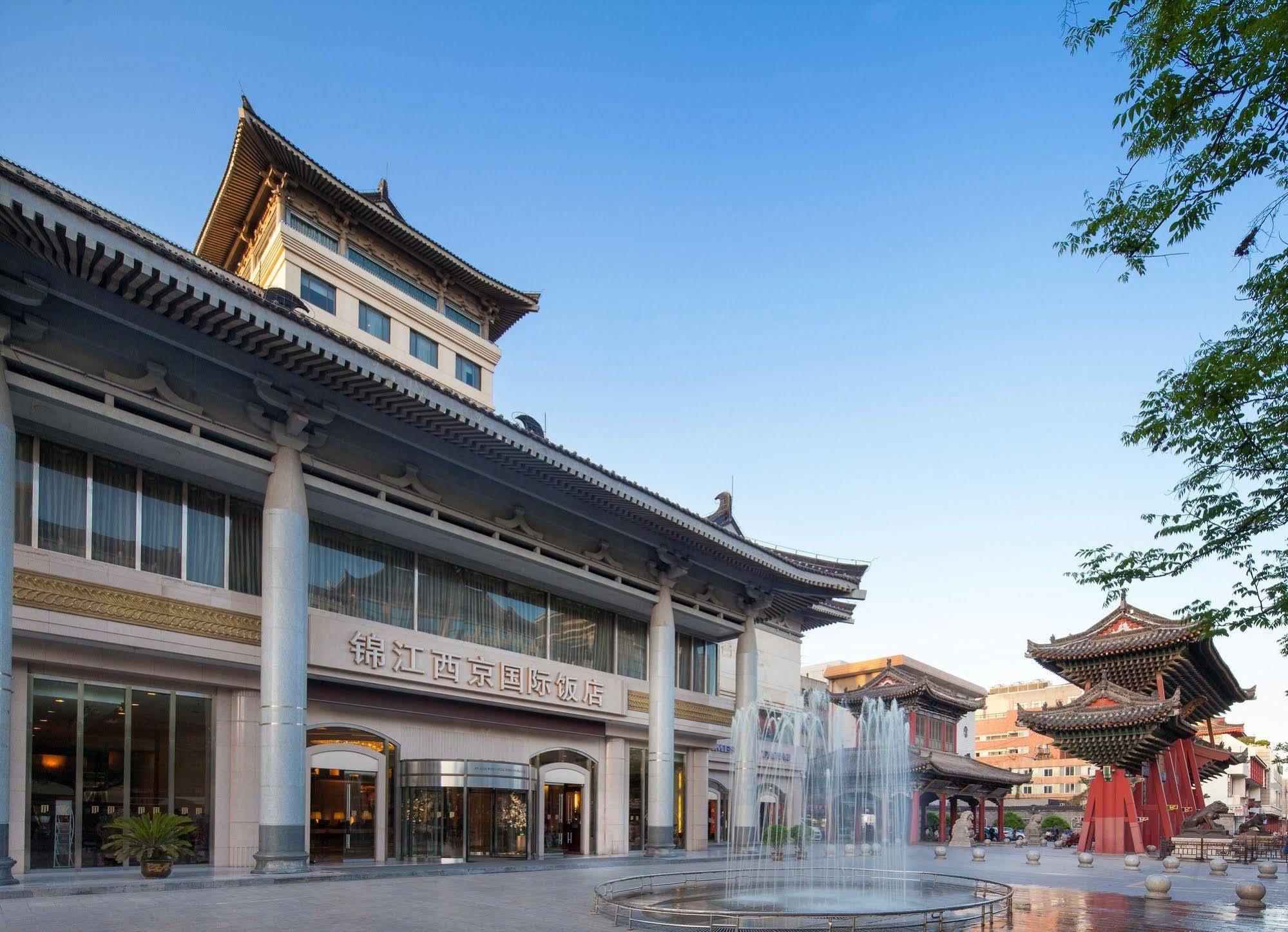 Jin Jiang West Capital International Hotel The Bell And Drum Tower Muslim Quarter & Metro Line 6 & Indoor Swimming Pool & Self-Service Free Laundry Room Xi'an  Buitenkant foto